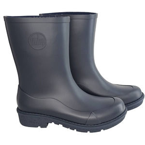 Fitflop Wonderwelly Short Rain Boots Wellington 6 Midnight Blue NEW AH8-399